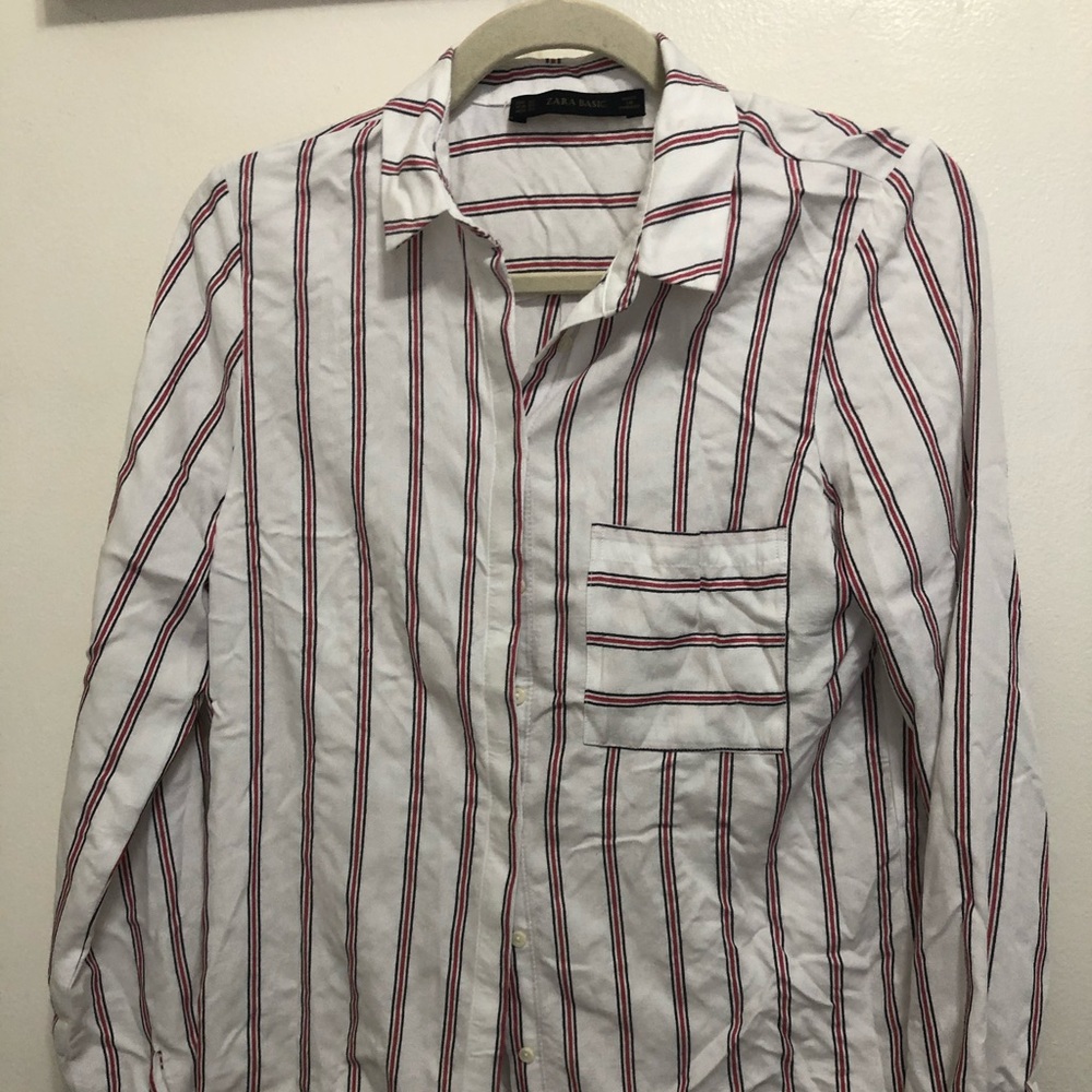 Zara stripes blouse